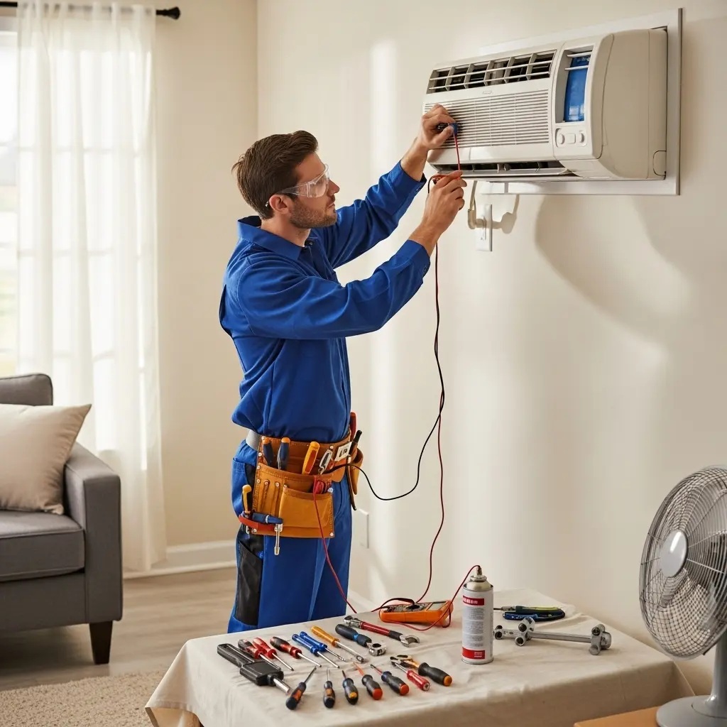 Manisa Daikin Daikin klima gaz dolumu ve bakım – Enerji verimliliği artırıldı. - Teknik servis örneği